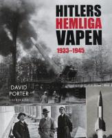 Hitlers hemliga vapen 1933-1945
