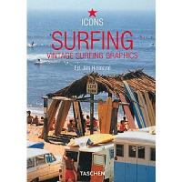Icons Surfing. Vintage Surfing Graphics.