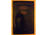 Meaning, quantification, necessity