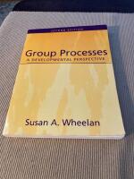 Group processes - a developmental perspective