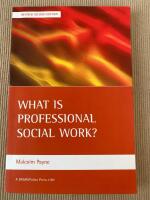 What is professional social work?