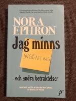 Jag minns ingenting och andra betraktelser