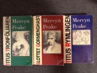 Gormenghast-trilogin - Titus tronf&ouml;ljaren, Slottet Gormenghast, Titus rymlingen (3 b&ouml;cker)