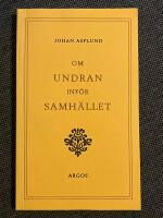 Om undran inf&ouml;r samh&auml;llet