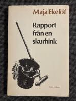 Rapport fr&aring;n en skurhink