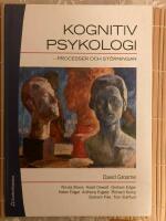 Kognitiv psykologi : processer och st&ouml;rning