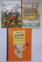 Sagan om R&ouml;vare Stenhj&auml;rta &ndash; Herr Peters Hus &ndash; Sagan om Babar den lilla elefanten (Tre volymer)