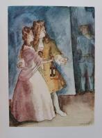 Karolinerna - F&ouml;rsta och andra samlingen - (Komplett i ett halvfranskt band skinnband med akvareller och teckningar av Kurt Jungstedt)