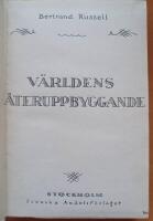 Världens återuppbyggande - (Med främre omslag medbundet.)