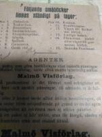 Sk&aring;nska Paschasor och Sm&aring;ber&auml;ttelser