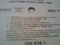 ANOTHER PLACE AND TIME