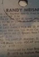 RANDY MEISNER