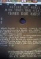 AROUND THE WORLD WITH THREE DOG NIGHT