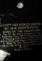 SUNG BY THE VALENTINES