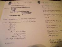 ON THE THRESHOLD OF A DREAM med bok