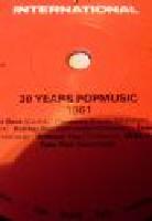 30 YEARS POP MUSIC 1961