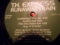 RUNAWAY TRAIN maxi-single