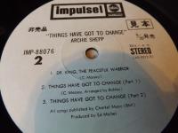 Things Have Got to Change JAPAN NM