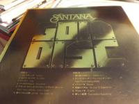 SANTANA Gold Disc Japan Press OBI LP D0599