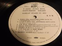 V-Disc Juke Box Saturday Night KV-123 JP