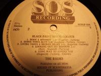 BLACK PAINT WHITE COLOUR