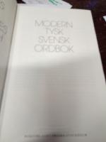 Modern tysk svensk ordbok