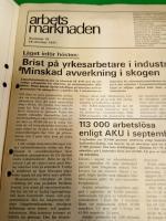 Arbetsmarknaden Vinylborsen-skivbutik