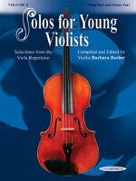 Solos for Young Violists Volume 1 -Viola Part & Piano Part