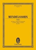 Mendelssohn Trio  for Piano, Violin and Violoncello in C Minor Op.66/2