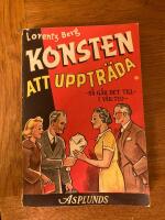 konsten att upptr&auml;da