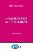 Avtalsr&auml;ttens grundelement