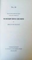 The Necessary Death of Lewis Winter (Signed)