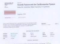 Growtrh Factors and the Cardiovascular System