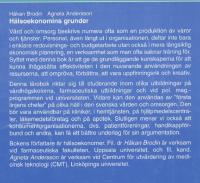 H&auml;lsoekonomins grunder