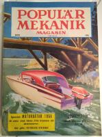 Populär mekanik magasin juni 1956 Nr 6