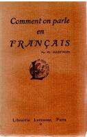 Comment Parler Fran&ccedil;ais