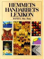 Hemmets handarbetslexikon Band 1: Aba-Bata