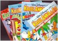 Kalle Anka nr 23 1985. nr 19 1984.  nr 22, 1984. nr 26 1984. nr 39, 1974.