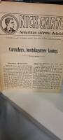 1. Carruthers, brottslingarnas konung. 2:. Nick Carters b&auml;sta f&ouml;rkl&auml;dnad. 3. Inez Navarro, den kvinnliga demonen. 4. En &ouml;desdiger ed. 5. &Auml;ntligen &ouml;vermannad. 6. En kamp om millioner. 7. En sensationsv&auml;ckande r&auml;tteg&aring;ng. 8. Arizona Jack som detektiv. 9. St&ouml;lden i den stora Central-Depoten.  10. Ett fingerat inbrott. 11. Giftmordet. 12. Det st&ouml;rde br&ouml;llopet. 13. Detektivens mystiske granne. 14. Den bestulne tjuven. 15. En brottslig l&auml;kare. 16. Nick Carter anklagad f&ouml;r mord. 17. F&auml;ngelset p&aring; havets botten.  18. Ett dynamitattentat. 19. Ett gr&auml;sligt fynd. 20. Nick Carter r&auml;ddar ett barn. 22. Ett farligt &auml;ventyr. 23. Bovarna i Brooklyn