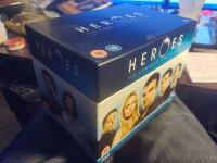 HEROES : The Complete Collection. The Complete Series on 18 Blu-ray Discs Box Set.
