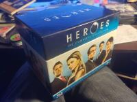 HEROES : The Complete Collection. The Complete Series on 18 Blu-ray Discs Box Set.