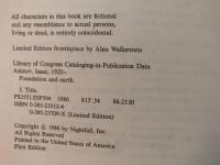 2 x Stiftelsen p&aring; engelska: Foundations Edge - The fourth novel in the Foundation Series & Foundation and Earth 