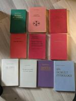 Rudolf Steiner &ndash; Stor samling (17 titlar) b&ouml;cker p&aring; svenska, tyska och engelska s&auml;ljes som ett paket.