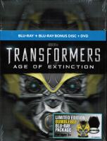TRANSFORMERS AGE OF EXTINCTION 3-Disc Blu-Ray Limited BUMBLEBEE Blu-Ray PACKAGE