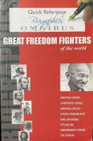 Great Freedom Fighters of the world
