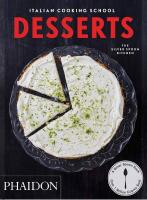 Desserts - Italian cooking school