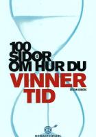 100 sidor om hur du vinner tid