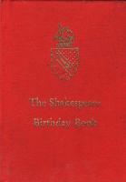 The Shakespeare Birthday Book