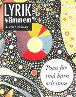 Lyrikv&auml;nnen 4-5/10, Poesi f&ouml;r sm&aring; barn och stora