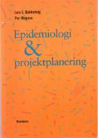 Epidemiologi & projektplanering